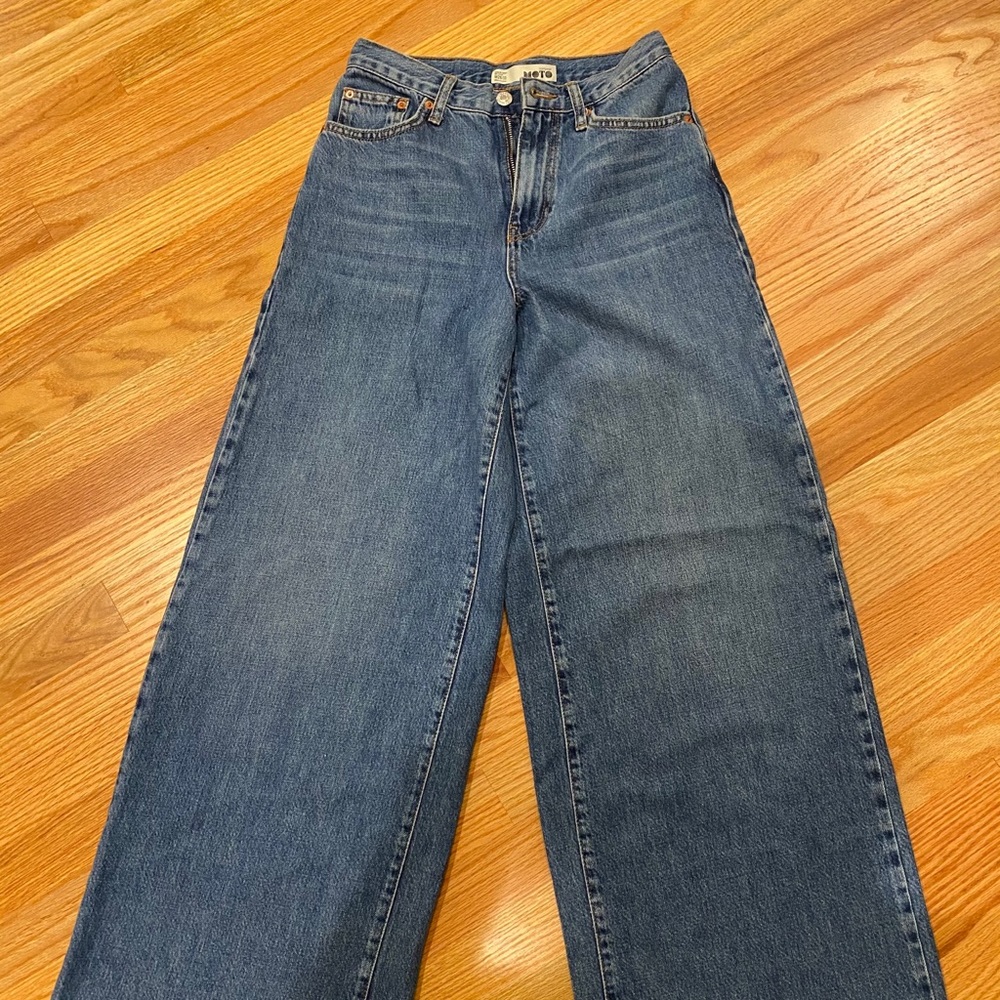 Topshop Wide Leg Jeans